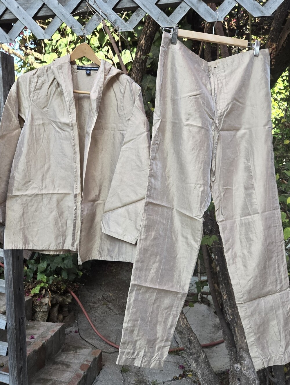 🎈Sale! Vintage 90s Lightweight Hooded Jacket And Pant Set